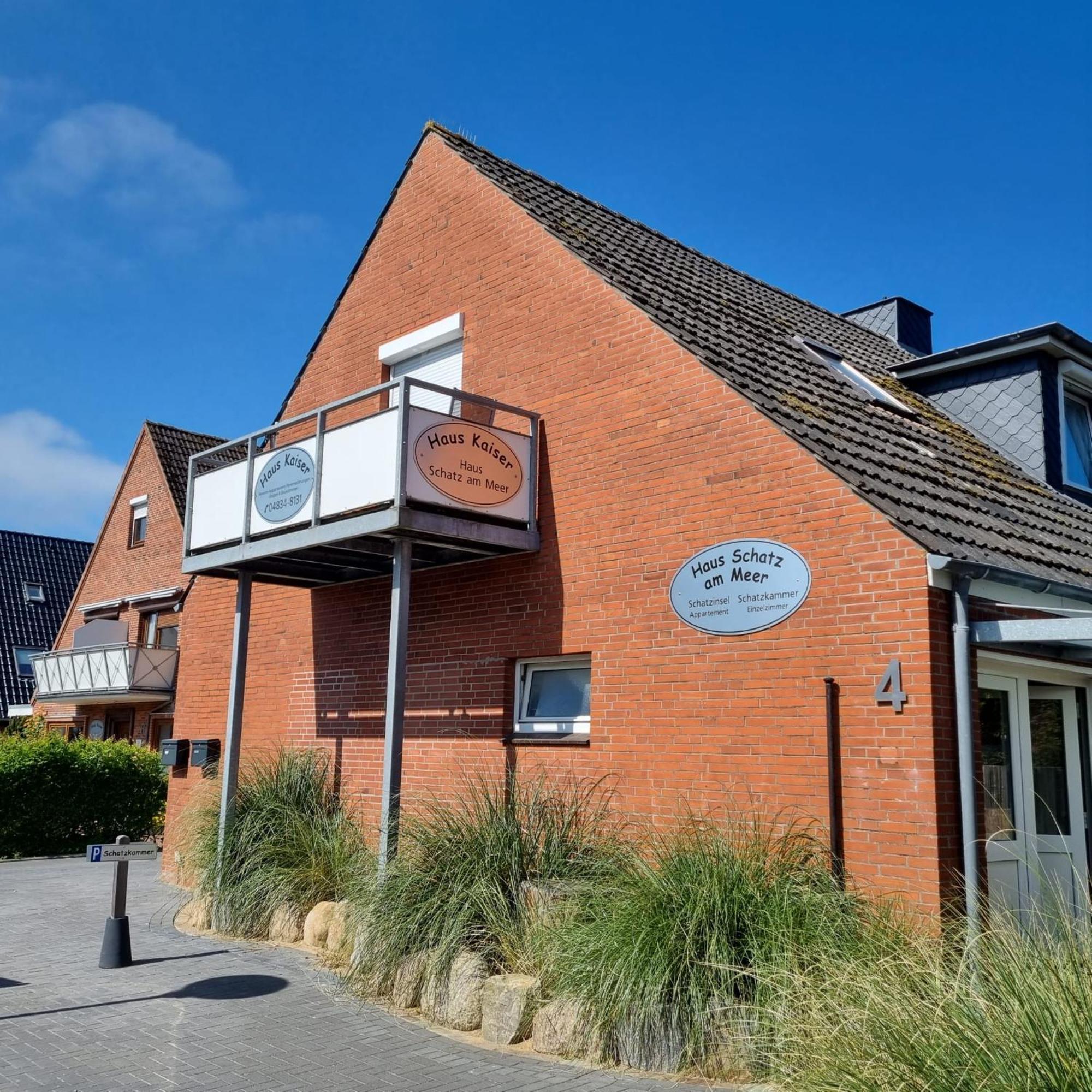 Haus Schatz Am Meer Appartement 12 Fuer 1 Person Schatzkammer Büsum Eksteriør bilde